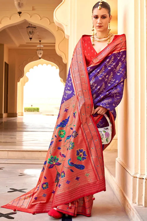 Patola Silk Saree With Blouse