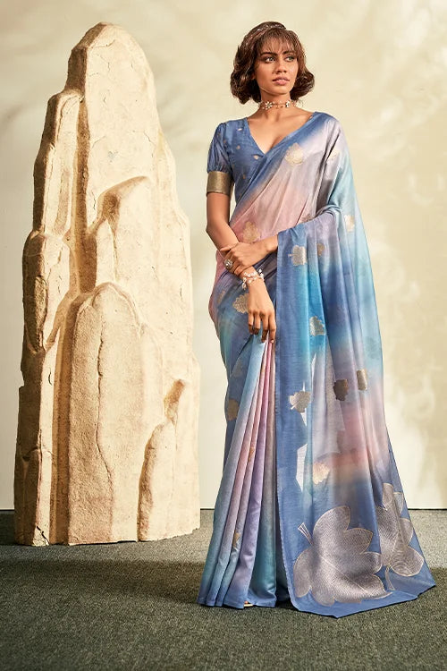 Light Blue Saree