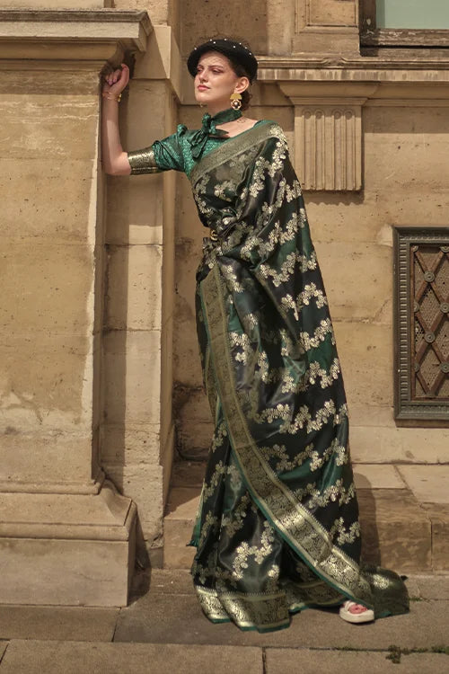 Opulent silk sarees