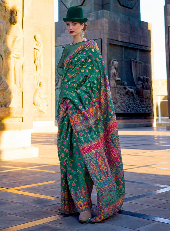 printed saree