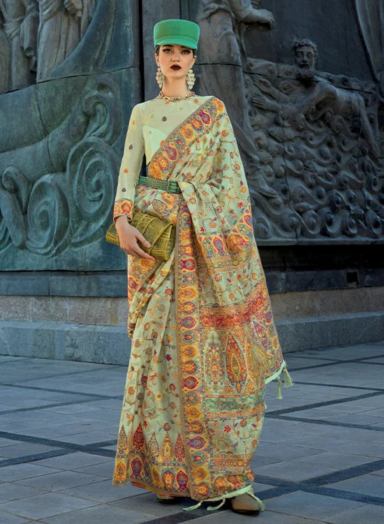 cotton silk saree