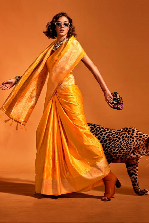 Haldi Cermony Saree