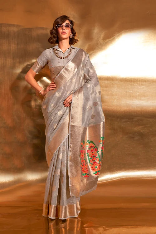 Chiffon saree