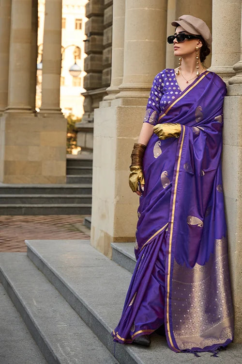 Designer Silk Saree With Blouse Piece