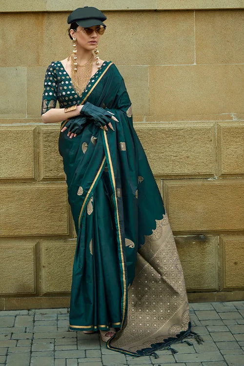 Wedding Saree With Designer Blouse 