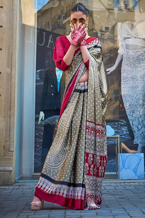 Soft Silk Saree With Blouse Piece