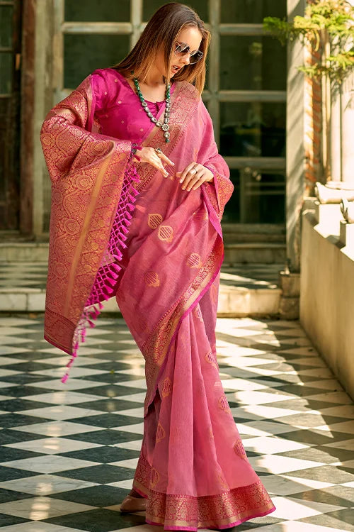 Banarasi-Silk-saree-With-Designer-Blouse