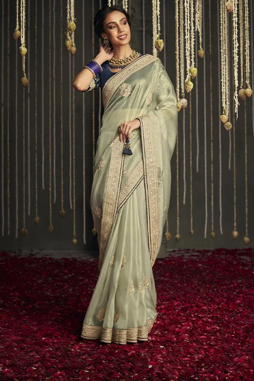 Designer Saree With Blouse