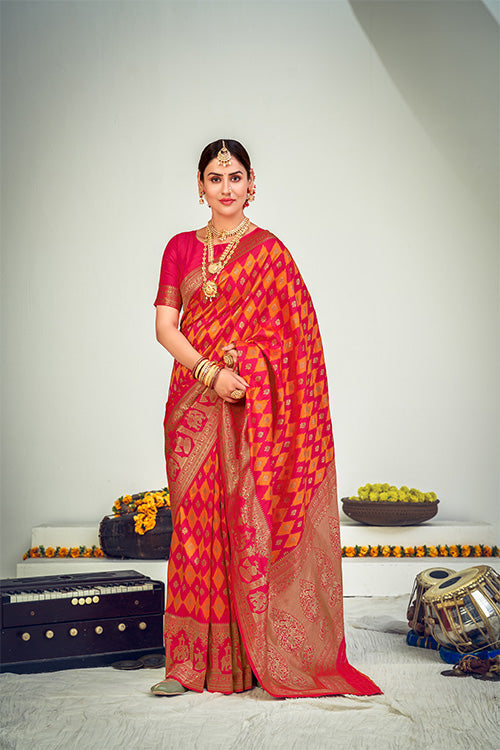 Zari Weaving Silk Saree