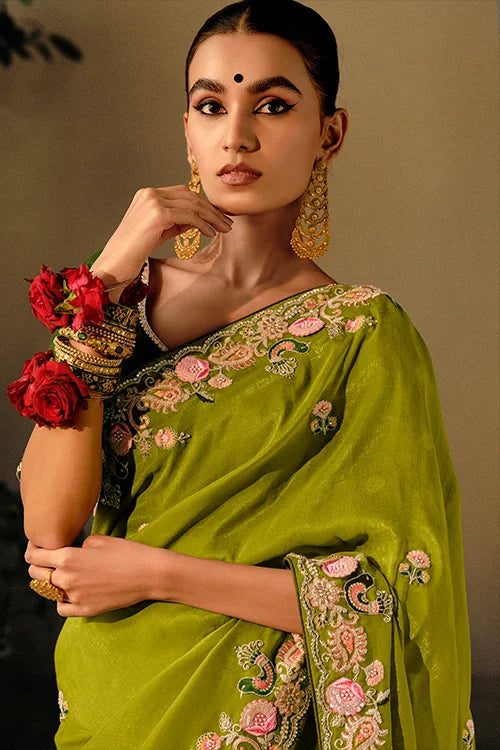 Silk Sari With Blouse