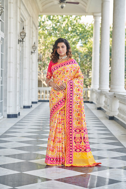 Patola Weaving Silk Saree