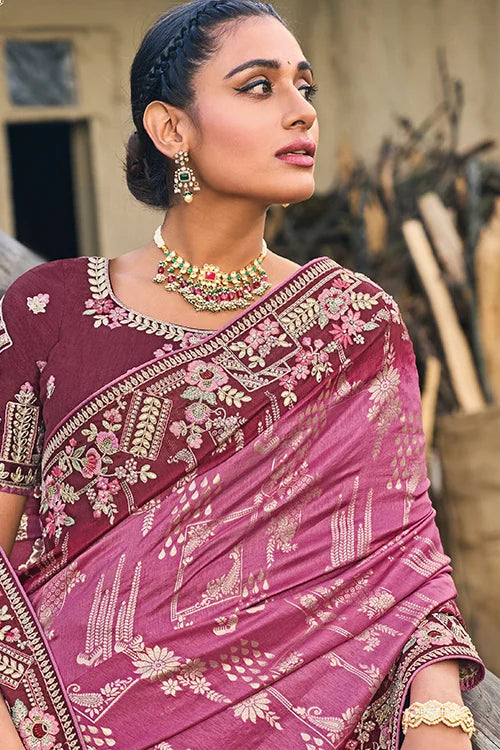 Beautiful Saree With Blouse