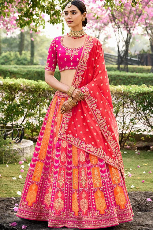 Heavy Wedding Lehenga Choli With Dupataa