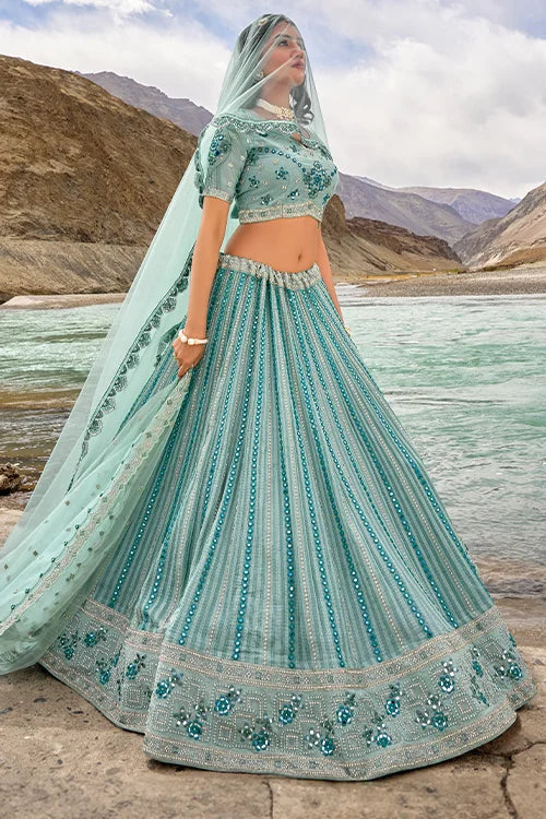 Embroidered Bridal Lehenga