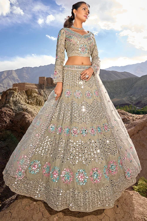 Embroidered Bridal Lehenga