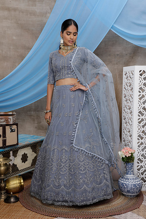 Embroidered Work Lehenga Choli