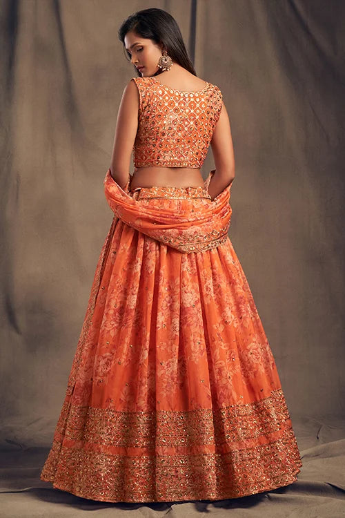 PRINTED LEHENGA CHOLI