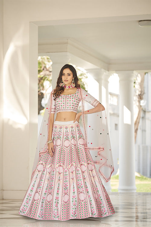 Sequins Embroidered Lehenga 