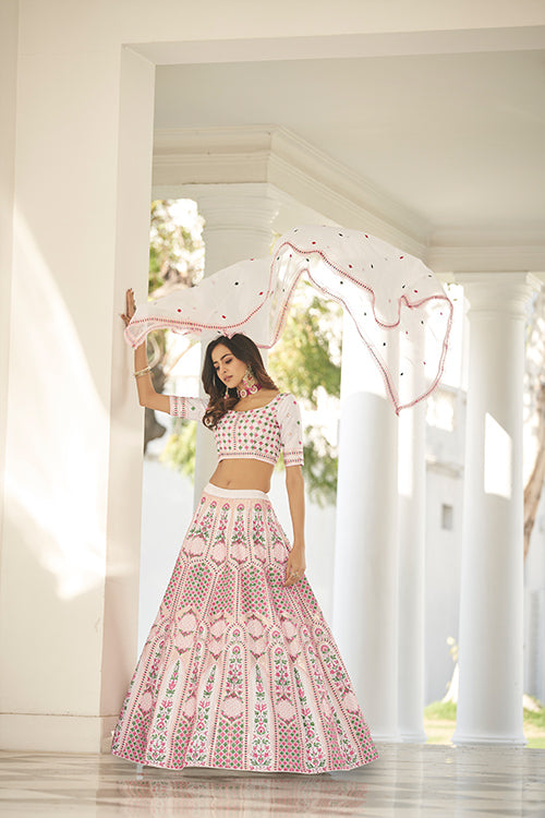 Sequins Embroidered Lehenga 