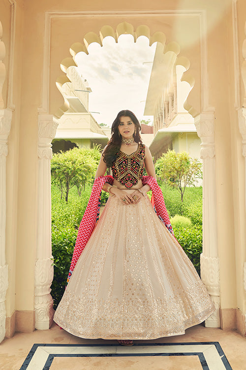 Embroidered Lehenga Choli