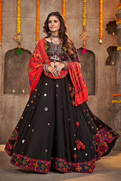 Black Chaniya Choli