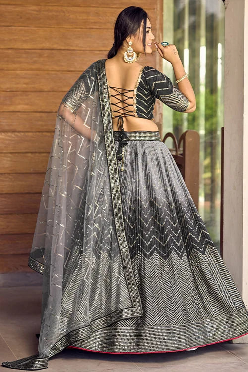 net lehenga choli