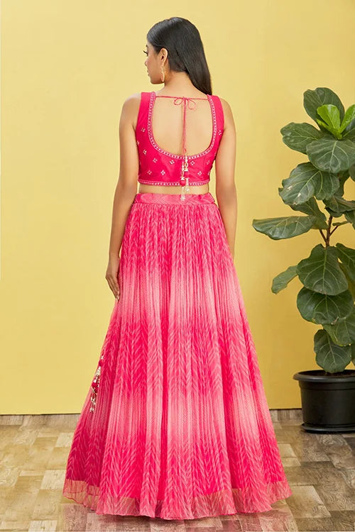 CRUSH LEHENGA