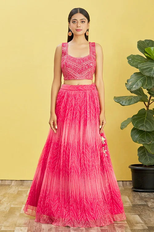 GEORGETTE LEHENGA CHOLI