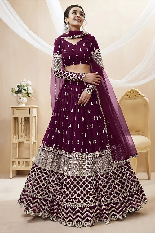 Embroidered lehenga choli