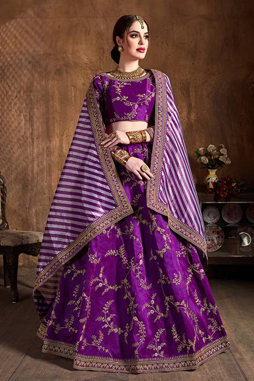 Purple wedding dresses