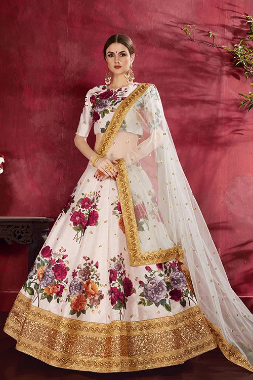 Printed Lehenga choli