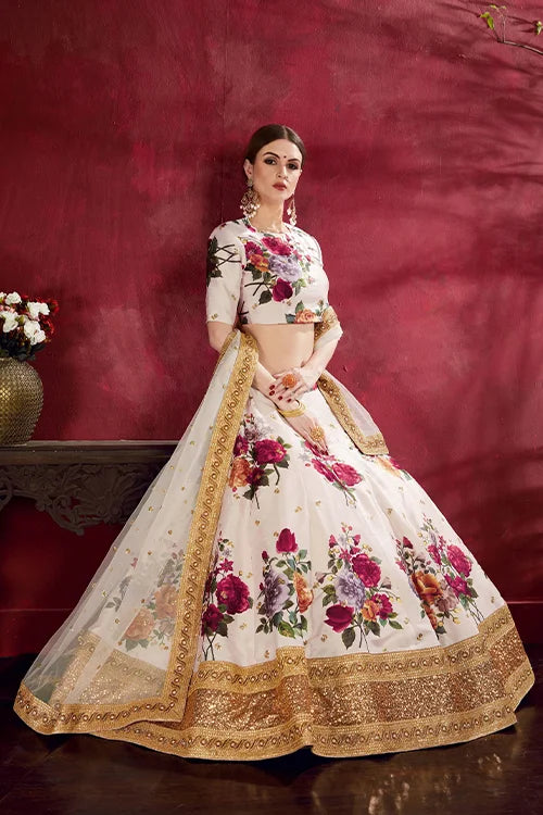 new look in lehenga