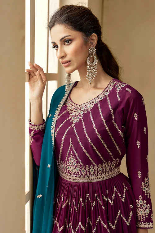 patiyal suit with dupatta