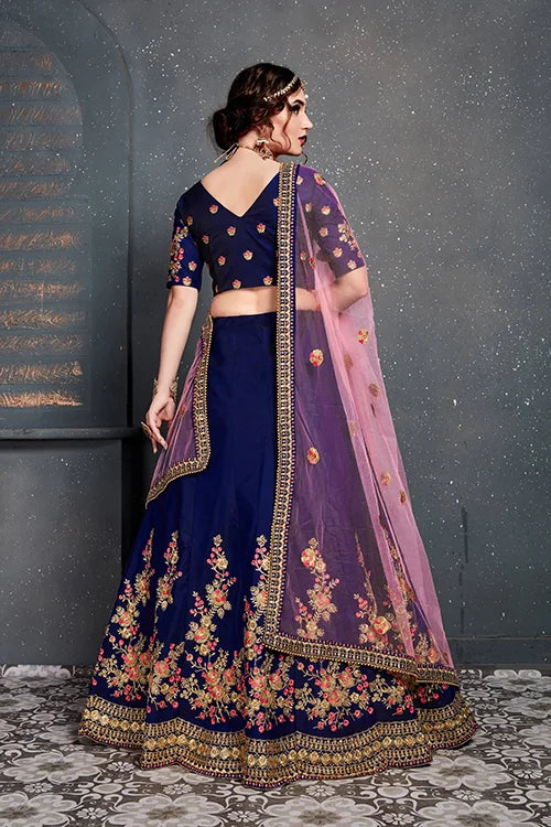 Blue Lehenga Choli