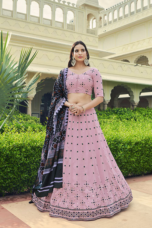 Embroidered Lehenga Choli