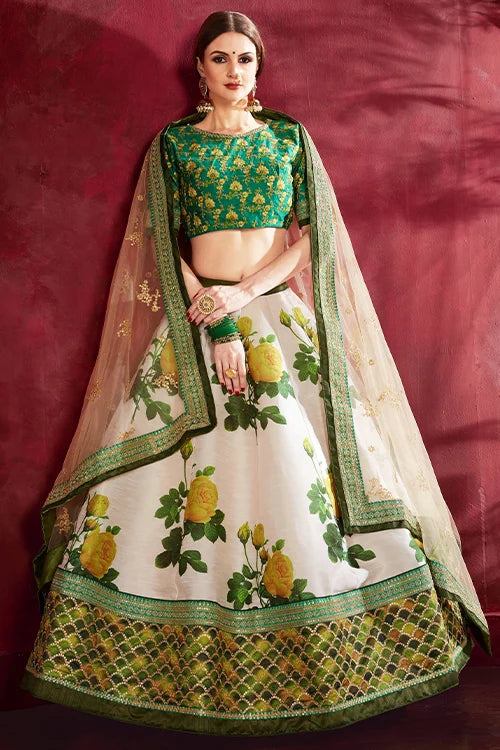 Printed Lehenga Choli