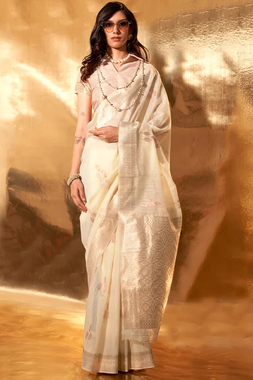 organza saree for wedding