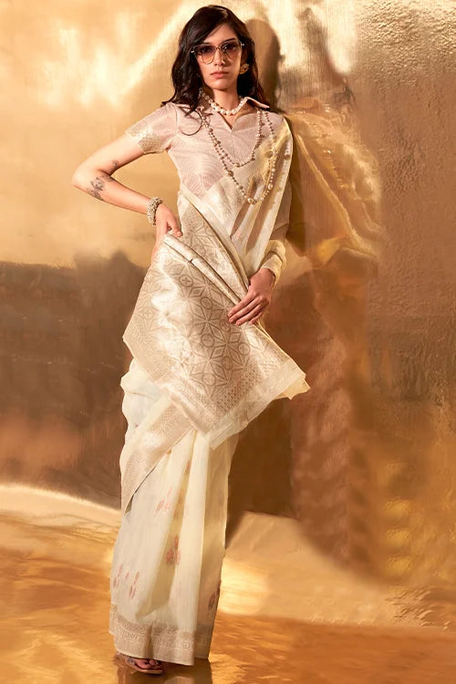 organza saree for wedding