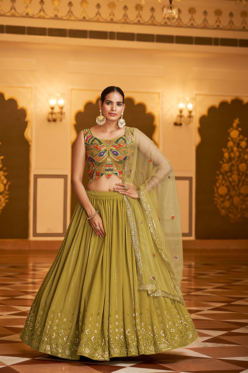  Embroidered Lehenga Choli