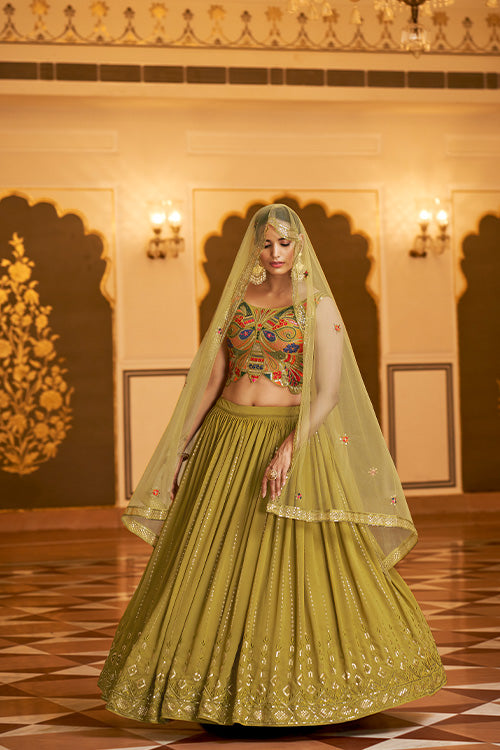  Embroidered Lehenga Choli