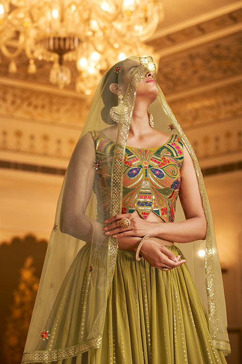  Embroidered Lehenga Choli