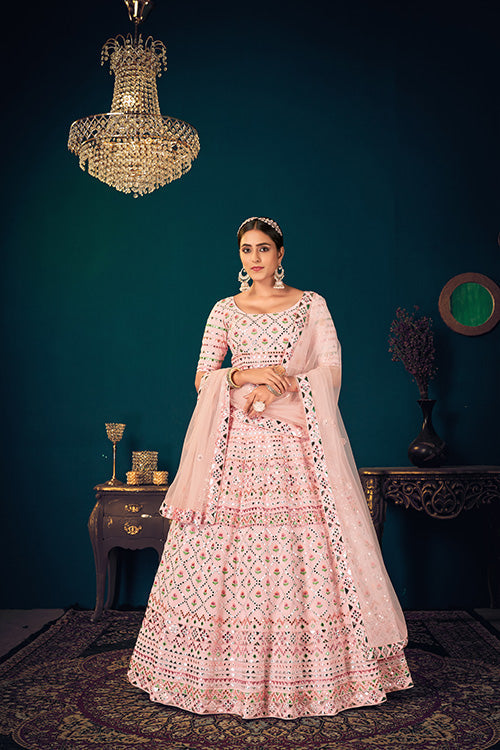 Embroidered Lehenga Choli