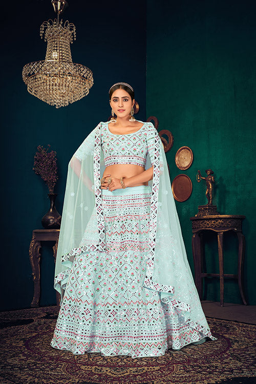 Embroidered Lehenga Choli