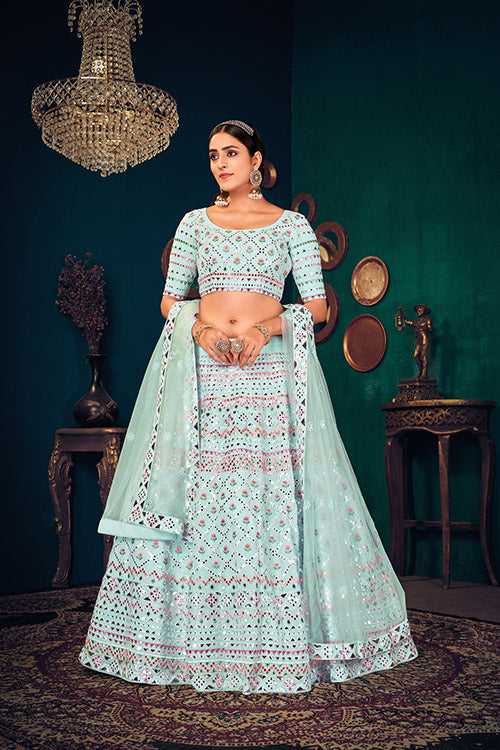 Embroidered Lehenga Choli