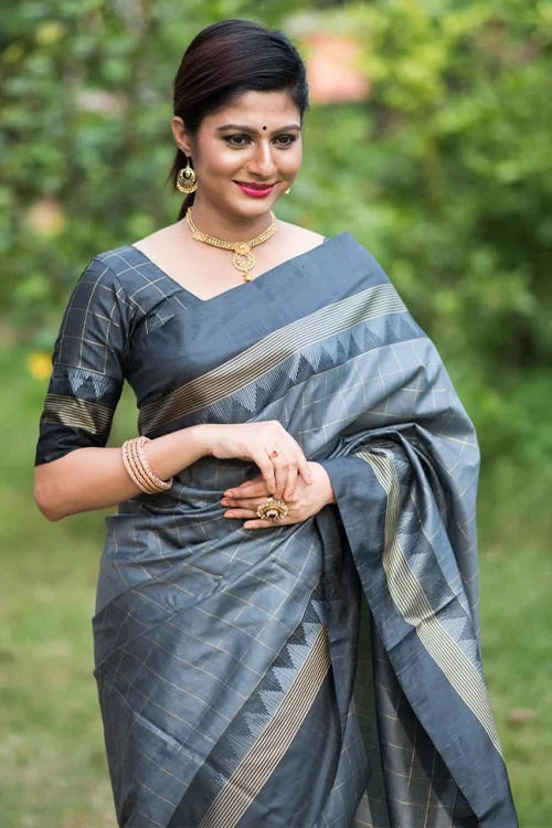 satin saree