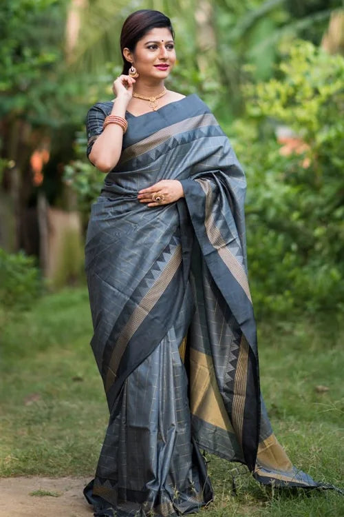 satin saree