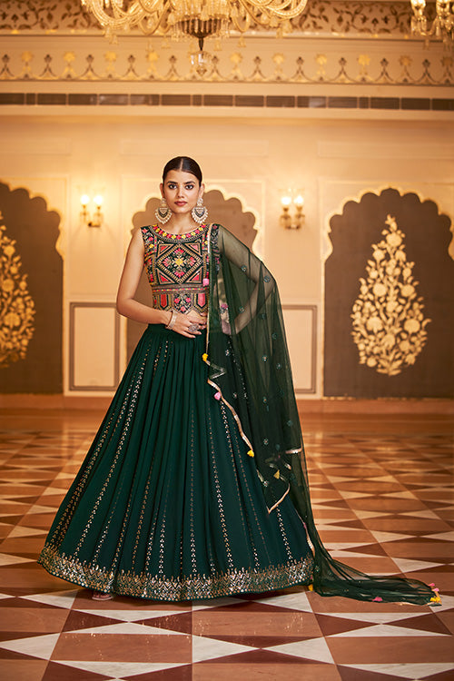 Embroidered Lehenga Choli