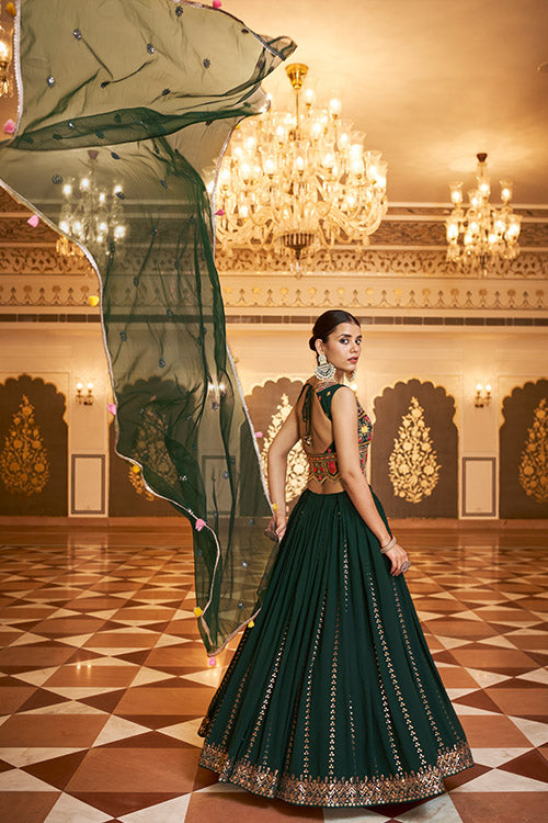 Embroidered Lehenga Choli