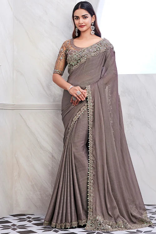 Designer Saree With Blouse