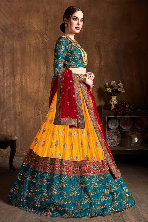 Embroidered lehenga choli